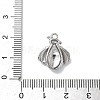 Brass Micro Pave Cubic Zirconia Pendants KK-Z128-04P-3