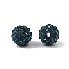 Polymer Clay Rhinestone Beads RB-H284-8MM-229-3