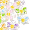10Pcs 5 Colors Transparent Acrylic Enamel Beads TACR-YW0001-74-2