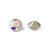 Glass Rhinestone Cabochons GLAA-A018-4mm-001AB-2