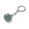 Natural Green Aventurine Keychains KEYC-P011-04P-06-3