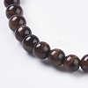 Natural Red Tiger Eye Beads Strands G-C076-4mm-1D-3