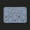 DIY Star/Heart/Flower/Music Note Shaker Filler Silicone Quicksand Molds DIY-G079-03B-4