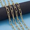 Brass Paperclip Chains CHC-G007-01G-9