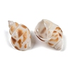 Natural Spiral Shell Pendants SHEL-K009-17D-2