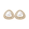 ABS Imitation Pearl Cabochons PALLOY-E026-01G-2