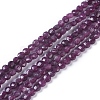 Natural Ruby Beads Strands G-I249-A33-1
