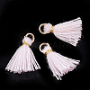 Polycotton(Polyester Cotton) Tassel Pendant Decorations X-FIND-S281-38-1