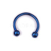 303 Stainless Steel Circular/Horseshoe Barbell Nose RingS WG86D19-29-1