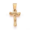 304 Stainless Steel Pendants X-STAS-F235-01G-T-1