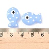 Baking Paint Glass Enamel Beads LAMP-D303-04F-3