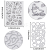 CRASPIRE 1Pc Halloween Theme PVC Plastic Clear Stamps DIY-CP0008-83-2