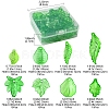 120Pcs 8 Styles Transparent Acrylic Pendants OACR-FS0001-71-4