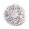 1Box ABS Plastic Imitation Pearl Dome Cabochons SACR-X0002-49-B-4