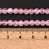Natural Madagascar Rose Quartz Beads Strads X-G-D655-4mm-6