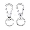 Zinc Alloy Swivel Clasps AL-CBAC079-10P-1