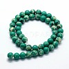 Synthetic Imperial Jasper Beads Strands G-I199-35-8mm-A-2