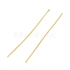 Brass Flat Head Pins KK-F824-114G-G-2