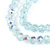 Transparent Glass Beads Strands EGLA-N016-4mm-M-3