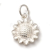 925 Sterling Silver Sunflower Charms LS-STER-K180-03S-1