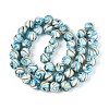 Handmade Gold Sand Lampwork Beads LAMP-T024-11C-4