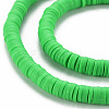 Handmade Polymer Clay Bead Strands CLAY-T002-6mm-43-3