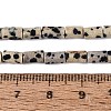 Natural Dalmatian Jasper Beads Strands GG-N002-01A-07-5