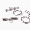 304 Stainless Steel Toggle Clasps STAS-H052-21-2