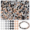 1880Pcs 4 Colors Handmade Polymer Clay Beads CLAY-YW0002-01D-1