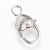 Alloy Lobster Claw Clasps KK-S305-02-1