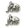 Tibetan Style Alloy Pendants FIND-M047-35AS-1