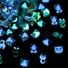 100Pcs Cat & Fish Resin Cabochons MRMJ-CJ0001-40-2