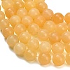 Natural Yellow Calcite Beads Strands GG-CBAA3AB-02-12mm-3