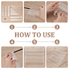 Transparent Acrylic 5 Layers Nail Polish Display Rack ODIS-UN0001-22B-4