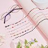6Pcs 6 Styles Eyeglasses Chains AJEW-CN0006-09-4