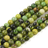 Natural Serpentine Beads Strands X-G-G829-06-4mm-1
