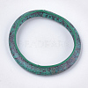 (Jewelry Parties Factory Sale)Silicone Bangles/Key Rings BJEW-T008-04A-2