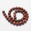 Natural Brecciated Jasper Bead Strands X-G-D840-67-6mm-2