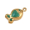 304 Stainless Steel Enamel Pendants STAS-G363-16G-02-2