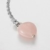 Trendy Alloy Heart Lariat Necklaces NJEW-JN01057-01-3