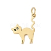 304 Stainless Steel Charms STAS-S177-05G-A-1