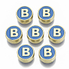 Alloy Enamel Beads X-ENAM-S122-028B-NR-1