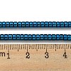 Electroplated Synthetic Non-magnetic Hematite Beads Strands G-K361-A03-01-4