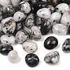 Natural Tourmalinated Quartz Beads GG-CBAD0F6-A10-01-1
