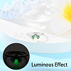 Glowworm Brass & Rhinestone & Luminous Stone Finger Rings for Women FS-WG997BF-02-1