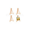 Foldable Wood Triangle Easel WOOD-WH0034-52B-7