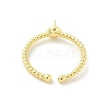 Brass Cup Peg Open Cuff Ring Settings LS-KK-G518-02G-02-3