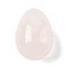 Natural Rose Quartz Egg Shape Display Decorations G-Z094-01A-1