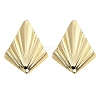Brass Stud Earrings Findings X-EJEW-B063-10G-1