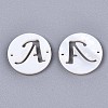 Natural Freshwater Shell Links Connectors SHEL-S276-120A-2